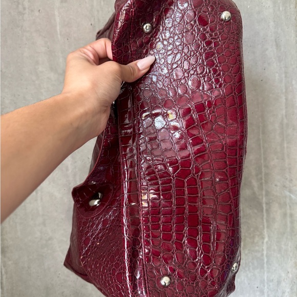 minimalist cherry red tote - Picture 3 of 5